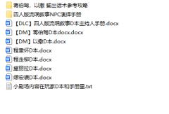 【独家原创DLC】🉑商用！
​《流氓叙事》四人版 全员HE