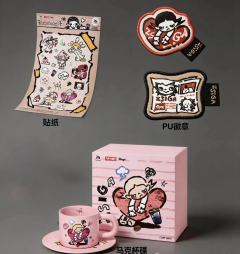 从3月2日到3月15日连续两周推出联名周边活动，饮品、杯具、