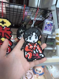 范丞丞拼豆好萌啊～