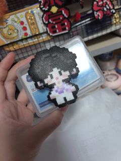 范丞丞拼豆好萌啊～