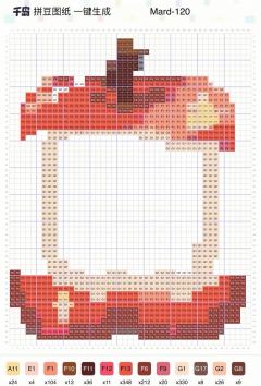 当当！拼豆子今天为大家带来的是四枚
既可爱又实用的打卡框拼豆