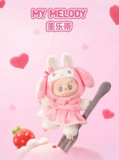 Labubu与三丽鸥联名来了
159/个
3月12日晚22：