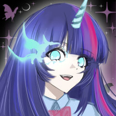 好的其实没有 午夜闪闪结合紫悦太帅了～
(好的我承认紫悦一把