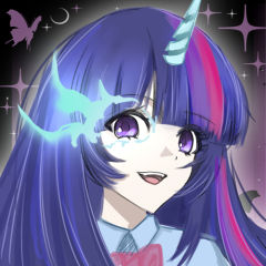 好的其实没有 午夜闪闪结合紫悦太帅了～
(好的我承认紫悦一把