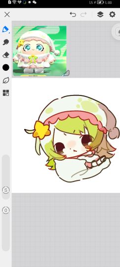 画了绿绿🥺🥺😍         我字丑所以没添字