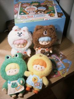 卓大王×Line Friends太太太可爱啦！