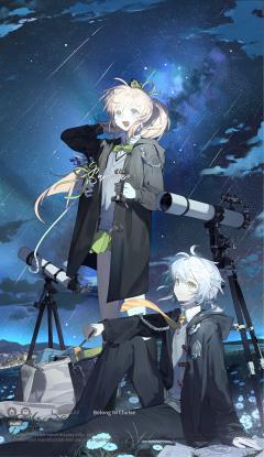 女神的插图进化史（p1今年一月，p2去年十月，p3去年七月）