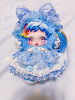 sp云宝✖️雾蓝花语娃衣 有点可爱怎么肥四
手残党不敢把发网