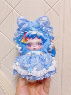 sp云宝✖️雾蓝花语娃衣 有点可爱怎么肥四
手残党不敢把发网