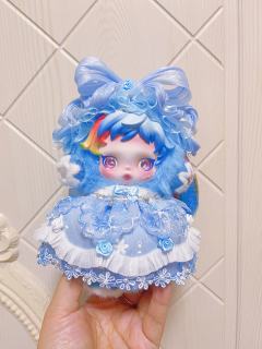 sp云宝✖️雾蓝花语娃衣 有点可爱怎么肥四
手残党不敢把发网