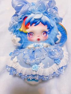 sp云宝✖️雾蓝花语娃衣 有点可爱怎么肥四
手残党不敢把发网