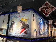 线下打卡天官赐福快闪店，满赠小卡和红包🧧都很合心意❤️，开