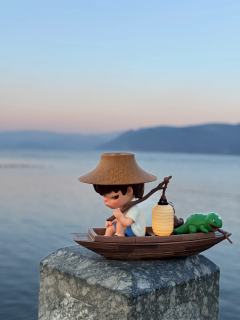 这个新年，我带着小野来到了大理洱海，一起度过了安静的春节。不