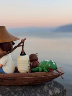 这个新年，我带着小野来到了大理洱海，一起度过了安静的春节。不