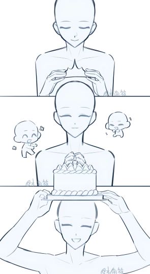 图片是来自dy的木南筱老师的模板）第一次用临界 想给自己约一张生日图/3.1 中间自设 上塔矢亮 下进藤光 左丘丘人佐为 右丘丘人oc［对不起 第一次这样发帖约稿 不知道会不会有人看到］