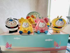 今天端了一端动物表演课，真开心！实物好棒