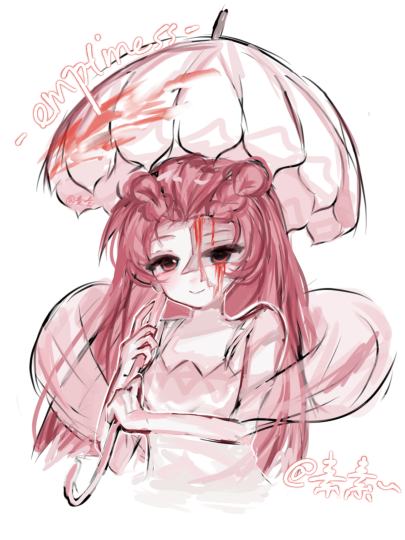 画了一个千奈美！非常喜欢这个小女孩！