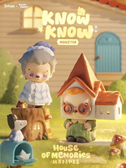 新IP登场！带你一键回归童年🎈KNOW KNOW MONSTER「跳房子」系列盲盒12月9日正式上线！