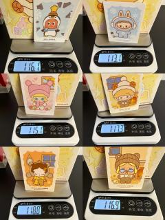 毛绒绒暖呼呼毛绒挂件的重量差异真的不明显，一般人真的掂不出实