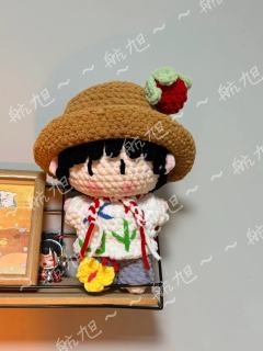 嘿嘿地球超新鲜造型太可爱啦～
打版出来啦帽子眼睛和上衣皆可拆