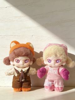 分享DORA自在毛绒盲盒小技巧：
 
1. 拆盒顺毛，造型更