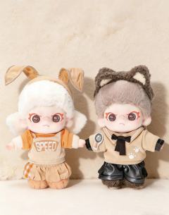 分享DORA自在毛绒盲盒小技巧：
 
1. 拆盒顺毛，造型更