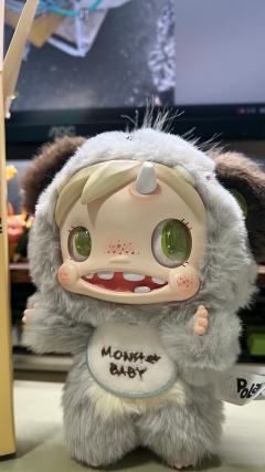 真的好可爱啊宝宝，而且手感的毛毛很柔软，是时候提高身价了宝拉