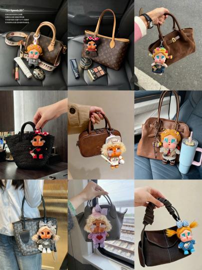 如果你：🤔有不知道配什么挂件的包包？😵‍💫有不知道穿什么衣服的娃娃？👉🏻 欢迎给我私信或者留言你的包包图片/娃娃图片 我来试试帮你搭配