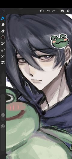 我把去年画的384的脸改了