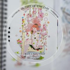 买这种日程本用来贴胶带
超级便宜好用！慢慢撕胶带不撕纸