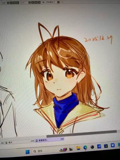 试用了一下新到的数位屏，好用！