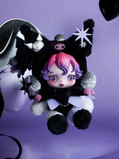 ⏰SKULLPANDA×美乐蒂&酷洛米毛绒公仔挂件发售信息：