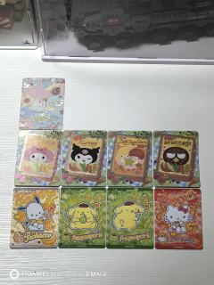 越玩越上瘾，又下单了20包，这次开出了一张珍贵，八张稀有。