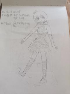 魔法少女小圆的oc，名叫依沙琳西奈，还有个是他的魔女化（禁盗