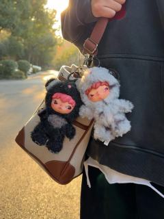 小野毛绒配个披风也太有范儿了