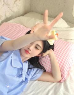 鞠婧祎蓝色系美图来喽