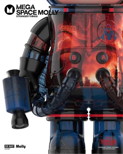 新品🎁POP MART✖️怪奇物语❗️POPMART 泡泡玛特✖️怪奇物语 太空Molly ！期待官宣！