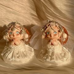 ✨把温柔藏进裙摆里
珍珠缀着星光
纱裙裹着云朵
我的少女心事