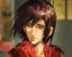 画了寒蝉的同人，很喜欢圭一呀，哪个背景比较好看(๑•.•๑)