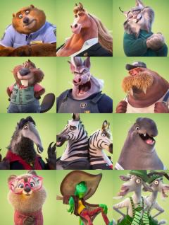 疯狂动物城2新物种你最喜欢谁？！
恋丑癖犯了，我投rappe