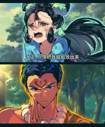 你虽如此说，但是你看她的眼神实在不算清白