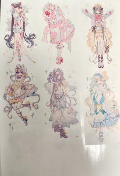 最近买的几款很好看的款式，更喜欢一些粉嫩颜色的，都不是新款，