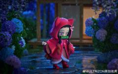 中午托同事去快闪店随便拿了三盒这次的鬼灭手办，直接开了弥豆子