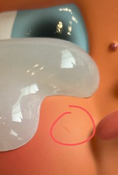 哭娃泪晶晶400%拆箱啦！可惜有瑕疵😭醉了！
本来实物还是