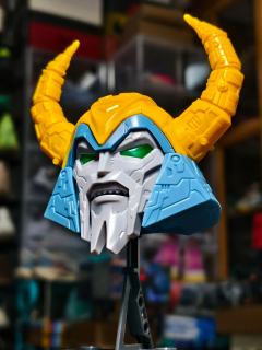 变形金刚群星版第8弹最吸引我的一个角色，宇宙大帝头部，两发就