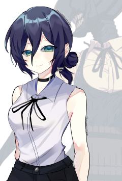 背景是官图不是我画的
看完电锯人感觉蕾塞好美好强！