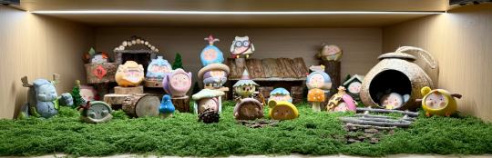 用团团做的入口玄关柜场景～