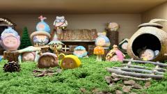 用团团做的入口玄关柜场景～