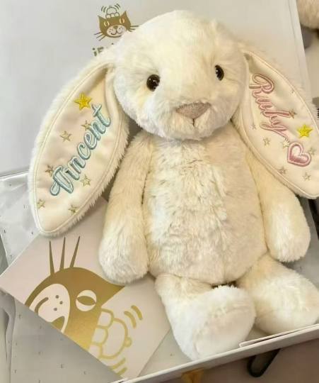 刺绣邦尼兔，价格实惠，保真保正