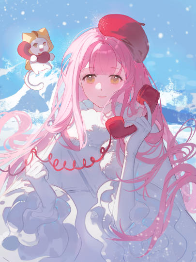 给暖暖生日画的贺图来着，这边发发吧